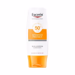 Eucerin Sun Lotion Extra Light Sensitive Protect SPF 50+, Lozione per la protezione solare, Corpo, Bottiglia, Pelle universal ...
