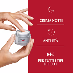 Eucerin Hyaluron-Filler+Volume-Lift Notte crema antirughe Pelle Normale 50 ml Crema