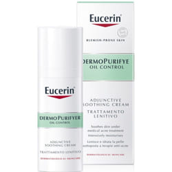 Eucerin Dermopurifyer Oil Control Crema Lenitiva Pelle con Acne 50ml
