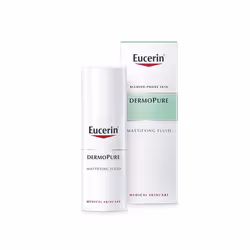 Eucerin Dermo Purifyer Oil Control Fluido Opacizzante è un trattamento adatto a tutti i tipi di pelle. Effetto anti imperfezi ...