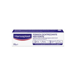 Hansaplast Pomata Cicatrizzante per Ferite 20 g, Crema cicatrici ferite e pelle danneggiata g