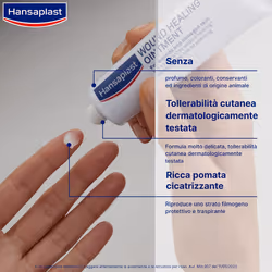 Hansaplast Pomata Cicatrizzante per Ferite 20 g, Crema cicatrici ferite e pelle danneggiata g