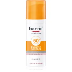EUCERIN SUN PROTECTION SPF 50+ PIGMENT CONTROL SUN FLUID 50 ML - PROTEZIONE SOLARE VISO SPF50 - PER RIDURRE LE MACCHIE SCURE