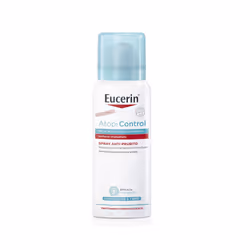Eucerin AtopiControl è uno spray anti prurito e da sollievo immediatamente. Flacone da 50ml. 