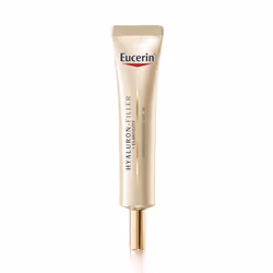 Eucerin Hyaluron-Filler + Elasticity Contorno Occhi SPF 15 15 ml, Contorno occhi anti-age per pelli mature con protezione UVA ...