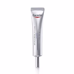 Eucerin Hyaluron-Filler Eye SPF 15, Crema per contorno occhi, Donna, Pelle universale, Anti-invecchiamento, 35+ anno/i, Tubo