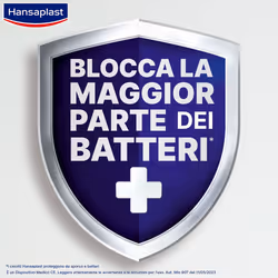 Hansaplast Compressa Soft, Garze sterili per ferite postoperatorie, 10 pezzi da 7,5 x cm pz Cerotto