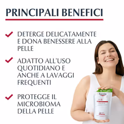 Eucerin Refill Detergente Fluido Pelle Secca e Sensibile pH 5 400ml