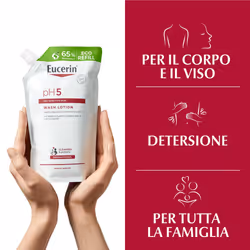 Eucerin Refill Detergente Fluido Pelle Secca e Sensibile pH 5 400ml