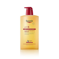 Eucerin Olio Detergente Doccia pH 5 Pelle Secca Formato Convenienza 1L