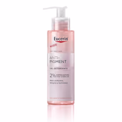 Eucerin Antipigment è un Gel Detergente Esfoliante aiuta a uniformare la pelle e a renderla più luminosa grazie al complesso  ...
