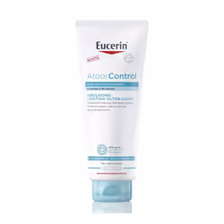 Eucerin Atopi Control Emulsione Lenitiva è un trattamento ideale per pelle secca e dermatite atopica. Idrata fino a 48 ore, r ...