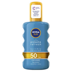 NIVEA Sun Protect & Refresh SPF 50 Protezione solare in spray Corpo Adulti