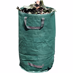 Borsa da giardino Plastica ad alta strappo Supporto sicuro grazie all'anello in plastica Facile riempimento con grande apertu ...