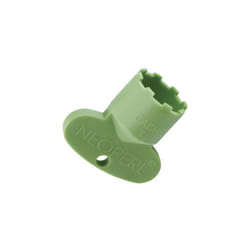 Chiave aeratore cache honeycomb tj Neoperl plastica verde M18.5X1