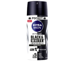 Men Black & White Invisible deo vaporizzatore 100 ml