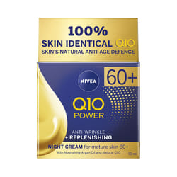NIVEA Q10 Power 60+ Replenishing Night Cream Crema da notte Viso 60+ anno/i 50 ml