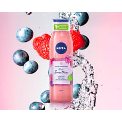 NIVEA DOCCIA RINFRESCANTE FRESH SMOOTHIES LAMPONE & MIRTILLO 300 ml