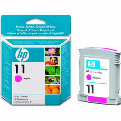 HP Cartuccia originale inchiostro magenta 11, Resa standard, Magenta, Inchiostro colorato, 28 ml, 1 pz, 2000 pagine