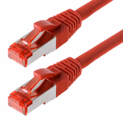 Helos CAT6 S/FTP (PIMF), 20m, 20 m, Cat6, SF/UTP (S-FTP), RJ-45, RJ-45, Rosso