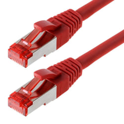 Helos CAT6 S/FTP (PIMF), 20m cavo di rete Rosso SF/UTP (S-FTP)
