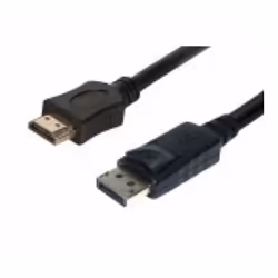 Helos 118881, 10 m, DisplayPort, HDMI, Maschio, Maschio, Oro