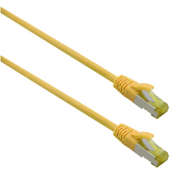 Helos 263783 cavo di rete Giallo 10 m Cat6a S/FTP (S-STP)