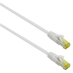 Helos 263813 cavo di rete Bianco 0,5 m Cat6a S/FTP (S-STP)
