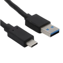 Helos 181542 cavo USB USB 3.2 Gen 2 (3.1 Gen 2) 1 m USB A USB C Nero