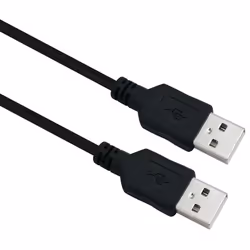 Helos 288300, 3 m, USB A, USB A, USB 2.0, Nero
