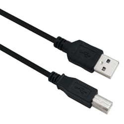 Helos 288302 cavo USB USB 2.0 0,5 m USB A USB B Nero