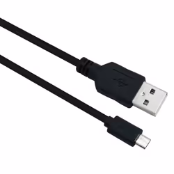 Helos 288319, 3 m, USB A, Micro-USB B, USB 2.0, Nero