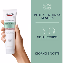 Eucerin Dermopurifyer Gel Detergente Tripla Azione 150ml