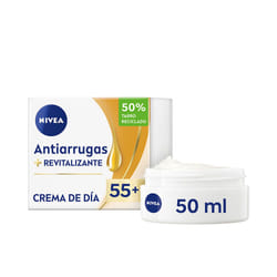 Crema giorno rivitalizzante Antirughe 55+ SPF15 50 ml