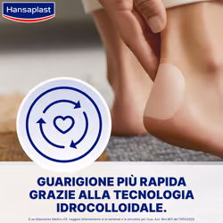 Hansaplast Cerotti per Vesciche, vesciche piedi trasparenti un sollievo rapido, 5 pezzi pz Cerotto - Vista aggiuntiva 4