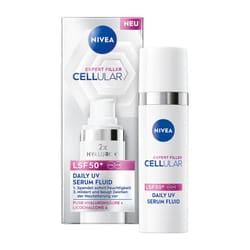 NIVEA Cellular Expert Filler Daily UV Serum Fluid LSF 50+ Siero per viso 30 ml Donna