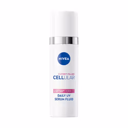NIVEA Cellular Expert Filler Daily UV Serum Fluid LSF 50+ Siero per viso 30 ml Donna - Vista aggiuntiva 2