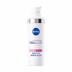 NIVEA Cellular Expert Filler Daily UV Serum Fluid LSF 50+ Siero per viso 30 ml Donna - Vista aggiuntiva 3