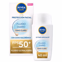 Daily Sun Fluid protezione viso SPF50+ #tono chiaro