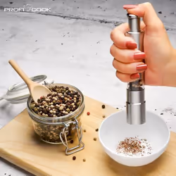ProfiCook PC-PSM 1160 Set macina sale e pepe Acciaio inox, Trasparente - Vista aggiuntiva 6