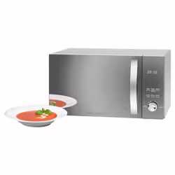 ProfiCook PC-MWG 1176 H Acciaio inox Microonde combinato Superficie piana 23 L 800 W