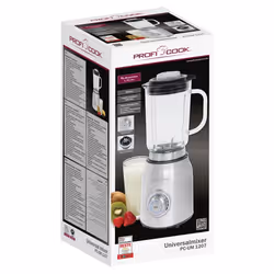 ProfiCook 501207 sbattitore Sbattitore con base 1200 W Acciaio inox