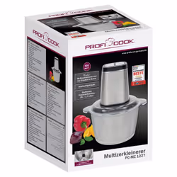 Clatronic PC-MZ 1227 tritaverdure elettrico 1,7 L 500 W Acciaio inox - Vista aggiuntiva 6