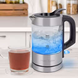 ProfiCook PC-WKS 1228 G bollitore elettrico 0,5 L 1100 W Acciaio inox, Trasparente - Vista aggiuntiva 4