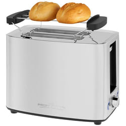 ProfiCook PC-TA 1279 2 fetta/e 850 W Nero, Argento
