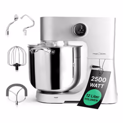 ProfiCook PC-KM 1254 robot da cucina 2500 W 12 L Alluminio - Vista aggiuntiva 2