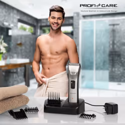 ProfiCare PC-HSM/R 3013 Nero, Acciaio inox 5 Nichel-Metallo Idruro (NiMH)