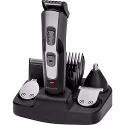 ProfiCare PC-BHT 3014, Antracite, Nero, Barba, Orecchio, Naso, Acciaio inox, Batteria, 150 min, Batteria integrata
