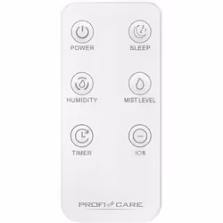 Bomann PC-LB 3077 humidificateur Ultrasonic 5 L Noir, Blanc 25 W