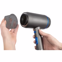 ProfiCare 330820 asciuga capelli 1800 W Blu, Grigio